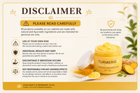 Ayurvedic Turmeric Face Cream for Bright & Glowing Skin